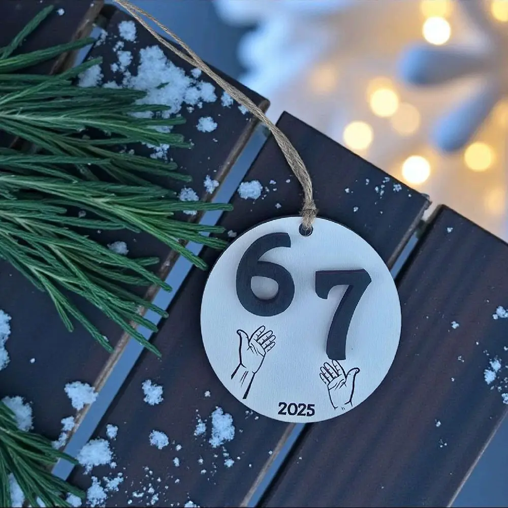 6 7 Meme Ornament