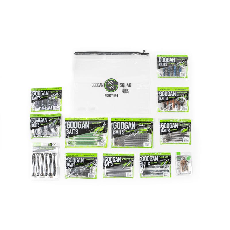 Googan Squad Best Sellers Money Bag Bundle - Includes Bandito Bug, Money Bag, Blazin' Worm