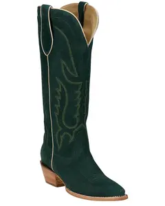 Tony Lama Women's Derby Liz Tall Western Boot Snip Toe - Dr4262