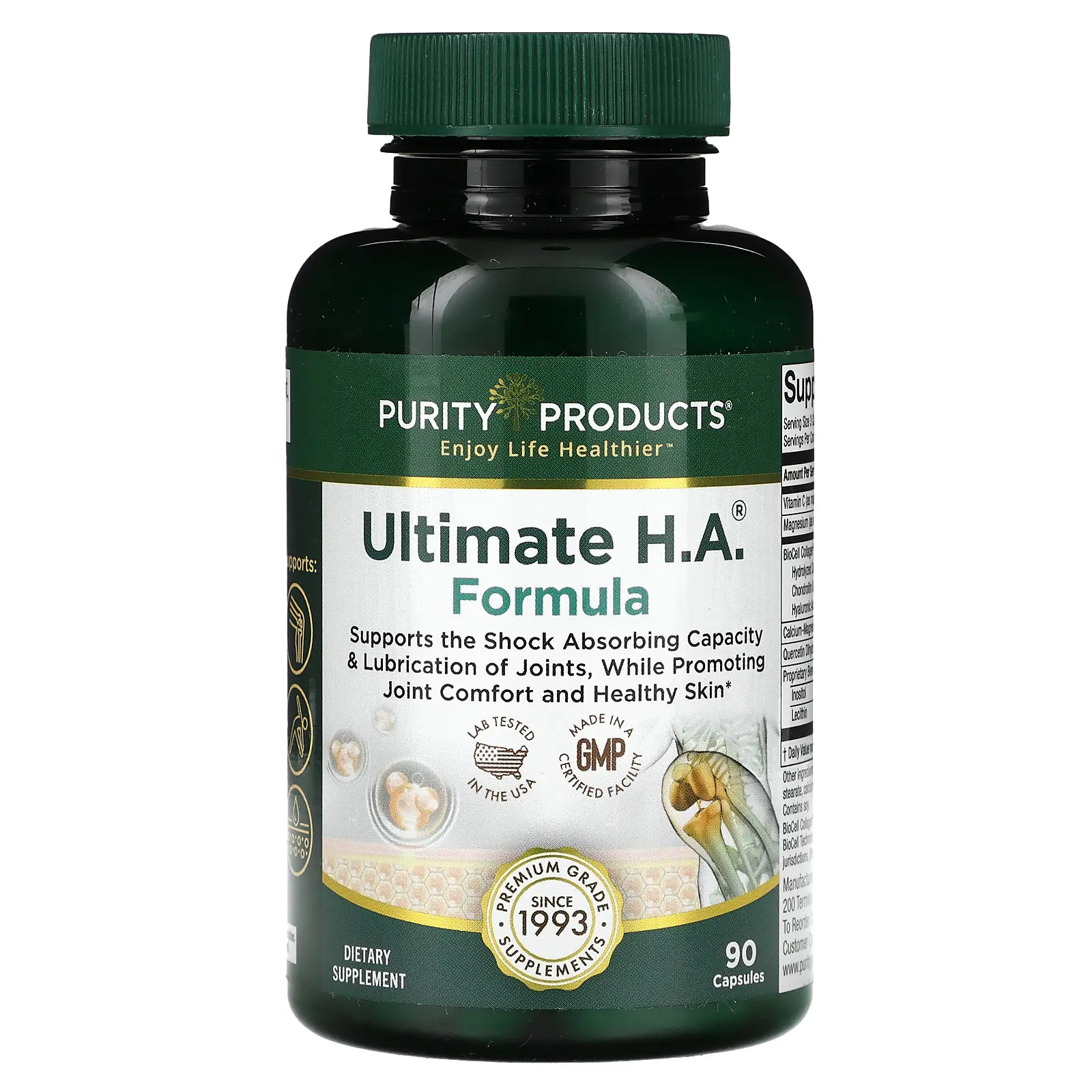 Purity Products Ultimate H.A.® Formula, 90 Capsules