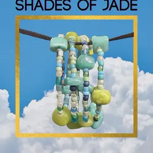 Shades of Jade Stacked Bracelet
