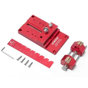 MUWOOD Sharpening System Honing Guide Sharpening Holder Angle Fixture Angle Gauge for Woodworking Chisel
