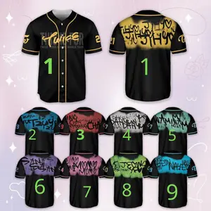 Custom This Is For World Tour Baseball Jersey, Kpop Trending Jersey, Jersey For Adult Kid, Twice Merch, Gift For Fans