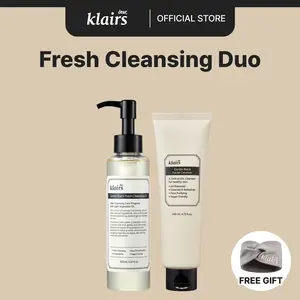 [DearKlairs Official Shop] All About Fresh Cleansing Kit 2pc, Vegan, Double Cleansing