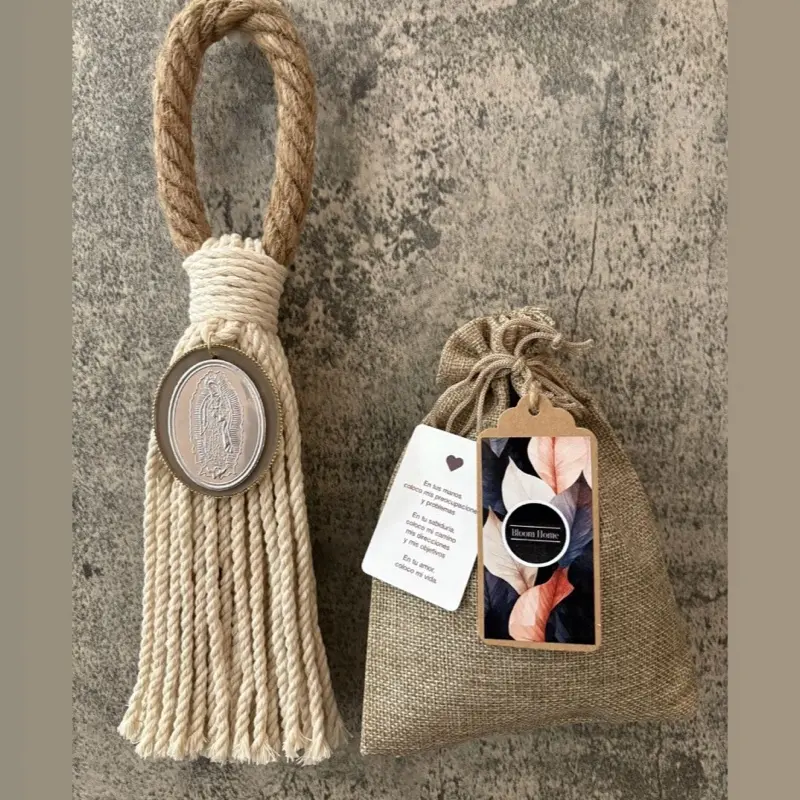 Thick-Ring Door Blessings Hanging Decor, Home Supplies for Indoor Entryway Decoration
