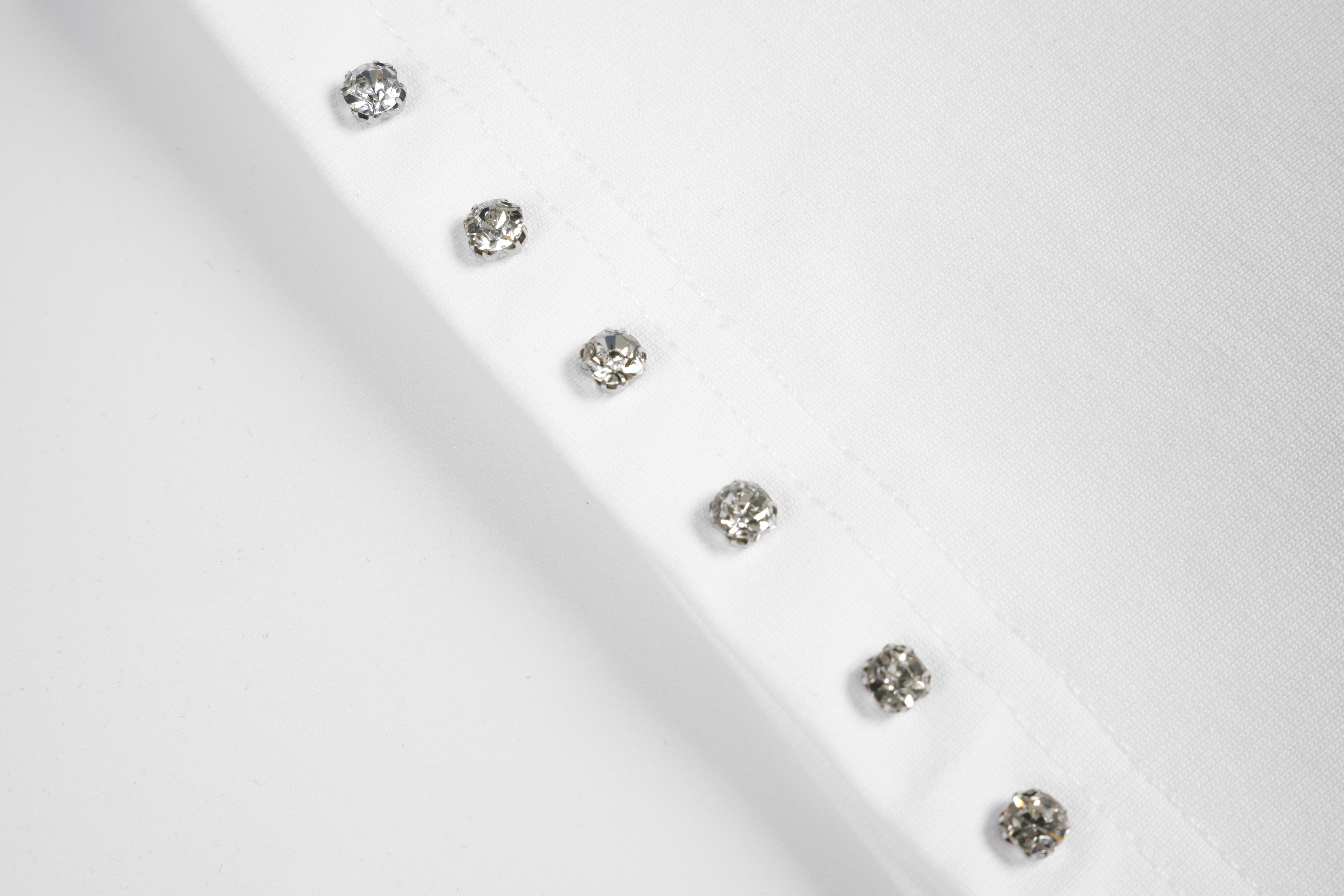 Men's Y2K Cartoon Rapper Studded Oversize White Tee | Summer Crystal Street wear Must-Have