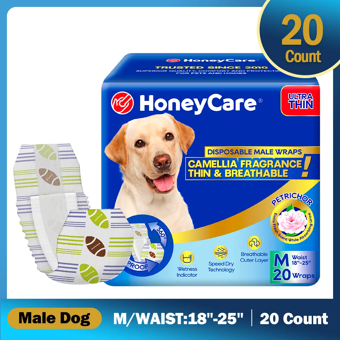 Male-M(18''-25'')-20 pcs