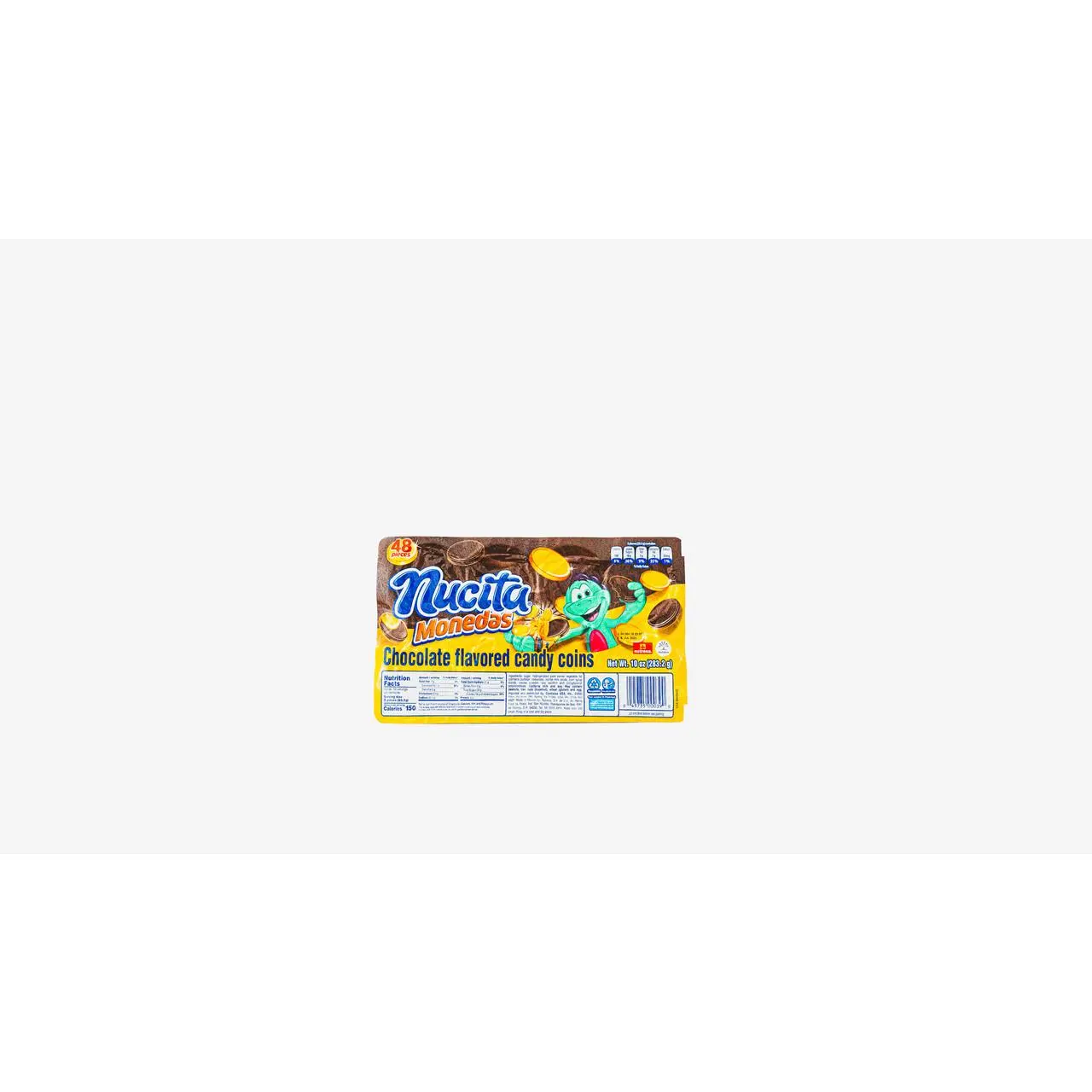 Nutresa Nucita Monedas Creamy Milk Chocolate Coins in Shimmering Gold Foil Candy - Chocolate Flavored Candy Coins