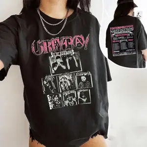 The Boys Grey Day 2026 North America Tour Lineup With Schedule Dates Two Sided T-Shirt ver 2, G59 Merch, Unisex Rapper Clothing, Vintage Band Shirt, Gift for Music Fan