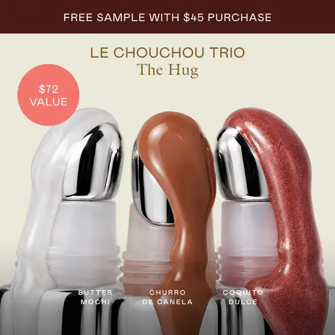 Le Chouchou Trio: Lip Softening Balm Intensive + Comfort for dry lips Glossy Smooth Vegan Gentle