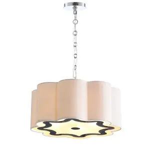 JONATHAN Y Crosby Classic Adjustable Height Metal LED Floor Lamp; for Living Room,Bedroom, Kitchen, Office