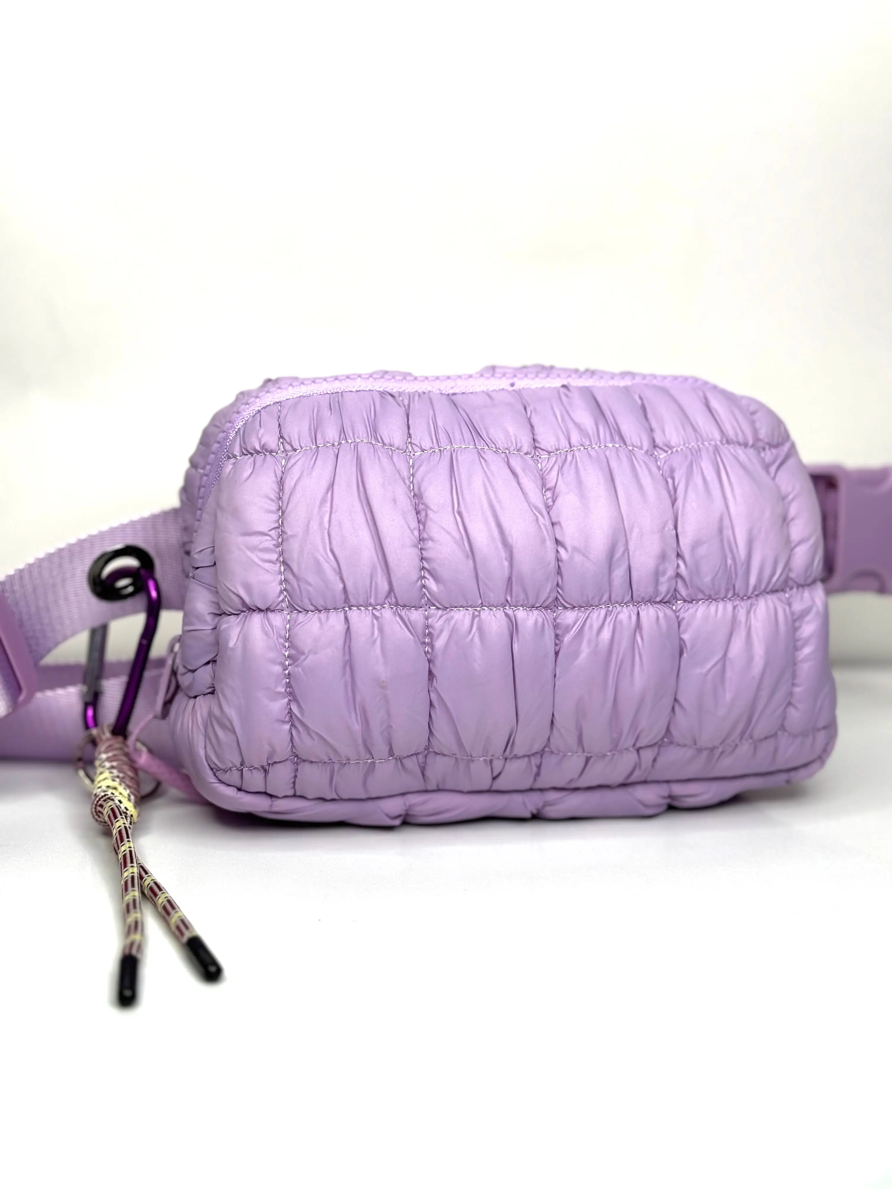 Puff Iris Crossbody Bag - Adjustable Strap and Zipper Closure by Iris & Rainbow