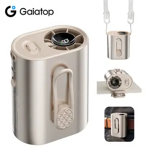 [100 Speed Turbo] GAIATOP Portable Clip-on Fan, 15000RPM Powerful Hands-Free Personal Fan, Practical Outdoor Gift summerwins