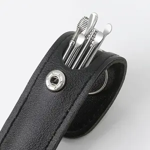 Ear Pick Ear Wax Remover Kit, 1 Set Portable Ear Wax Cleaning Tool, Daily Ears Clean Tool Set