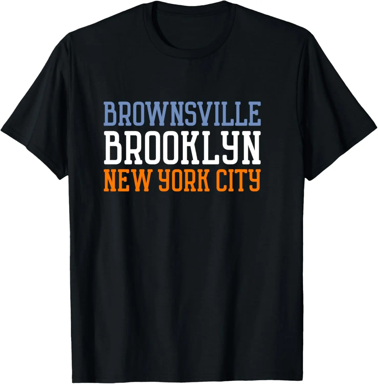 Brownsville Brooklyn Retro New York City Unisex Graphic T-Shirt