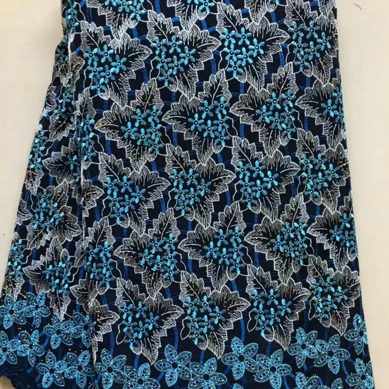 Lace Fabric, Embroidered Floral Lace Material, Wedding Fabric, Luxury Sequins Lace Fabric by 5 Yard, Elegant Party Dress Fabric