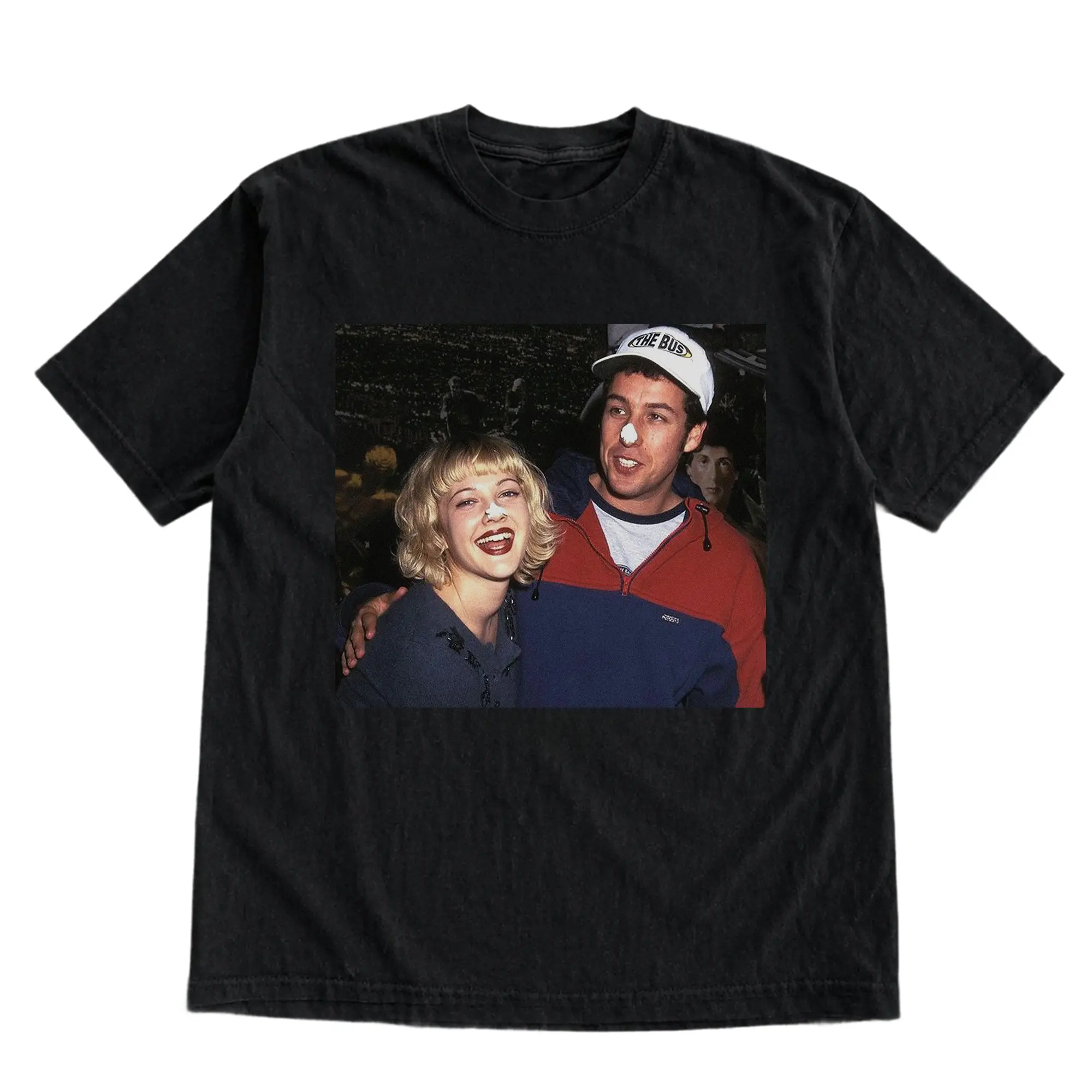Adam Sandler & Drew Barrymore Shirt, Vintage Comedy T-Shirt, Funny Movie Graphic Tee, 90s Pop Culture Shirt, Gift for Men, Gift for Women, Crew Neck T-shirt, Trending T-shirt