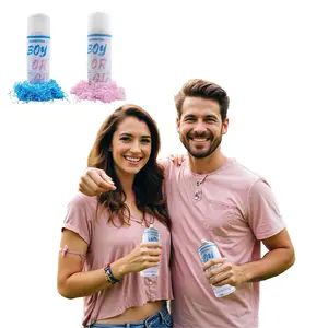 2 Baby Shower Gender Reveal Streamer String 3 oz for Gender Reveal Parties Silly Streamer String