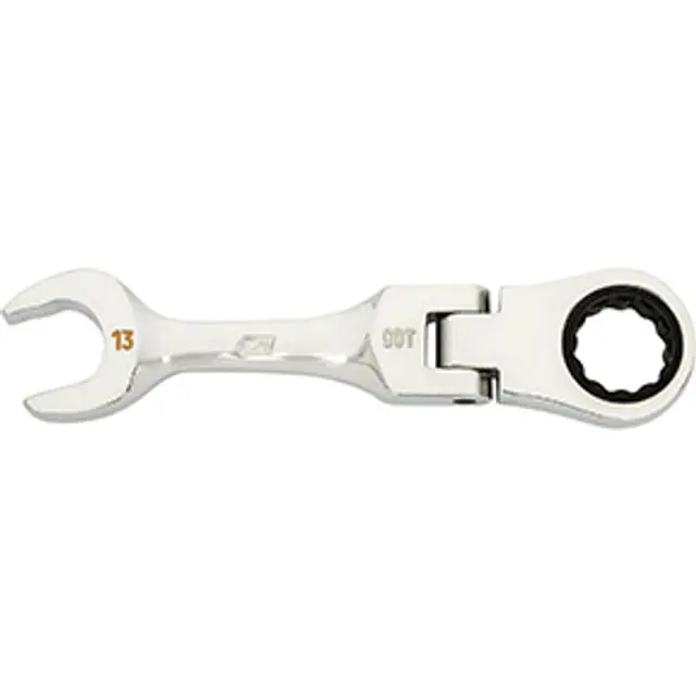 Gearwrench KD86863 13 mm 90T Stubby Flexible Ratchet Torque Wrench, Hand Tool for Hardware Repairs, Wrenches Flexible Ratchet Torque