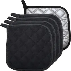 oven mitts, 100% polyester, heat resistant pan mat, kitchen holiday dinner items, linen table accessories, coasters, place MATS, Thanksgiving decorations