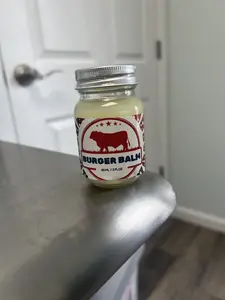 Fischbeck's Pharmacy Burger Balm Grass-Fed Beef Tallow Face Moisturizer with Jojoba Oil 60ml Natural Formula for Daily Hydration & Skin Repair Hydrating Hydrate Cream Moisturizing Moisture