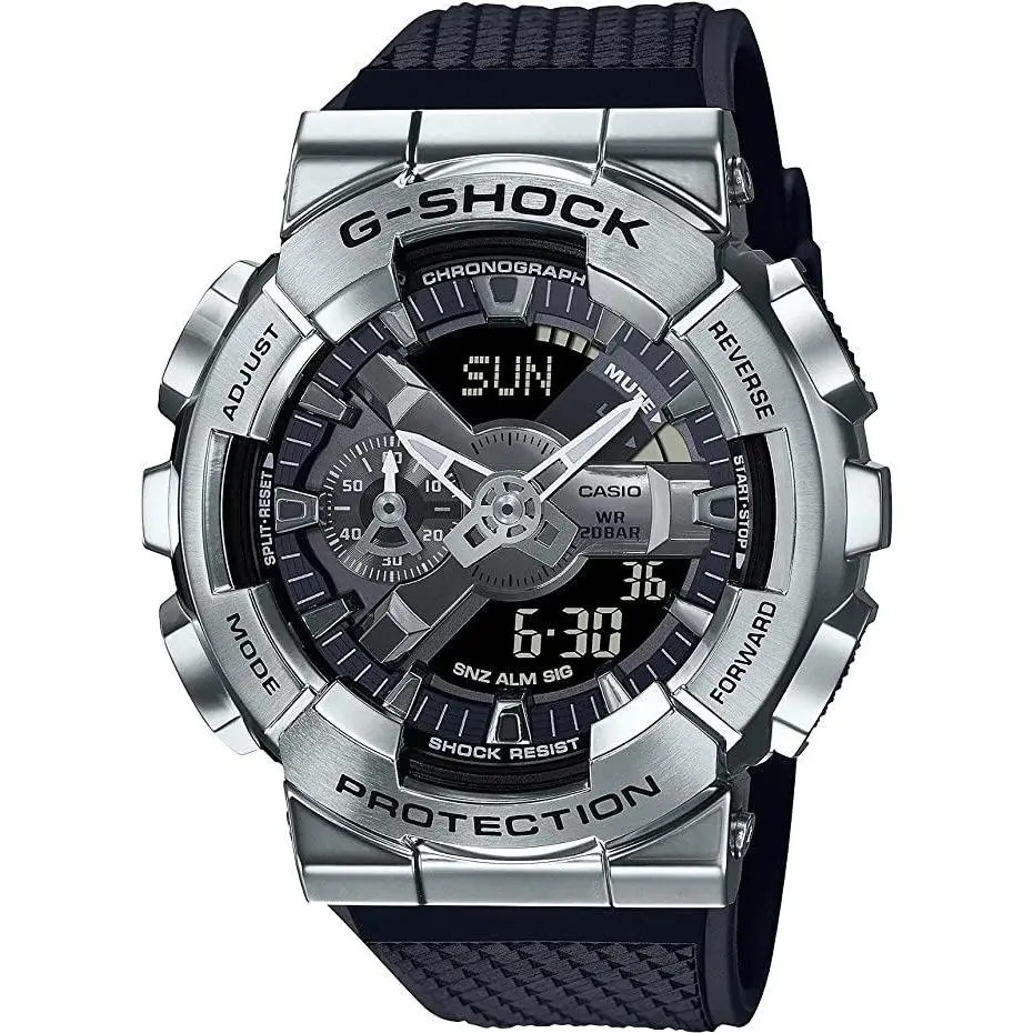 Casio G-Shock Analog/Digital Steel Mens Watch GM110-1A