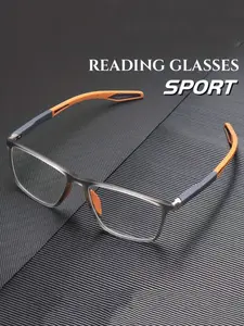 Ultralight Glasses TR Sport Reading Glasses Ultralight Reading Glasses Women Men Far Sighted Optical Glasses Achieve a Magnification of+4.0,christmas gifts