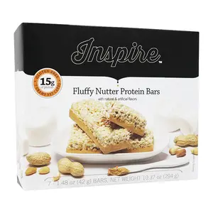Inspire 15g Protein & Fiber Bars by Bariatric Eating - Fluffy Nutter