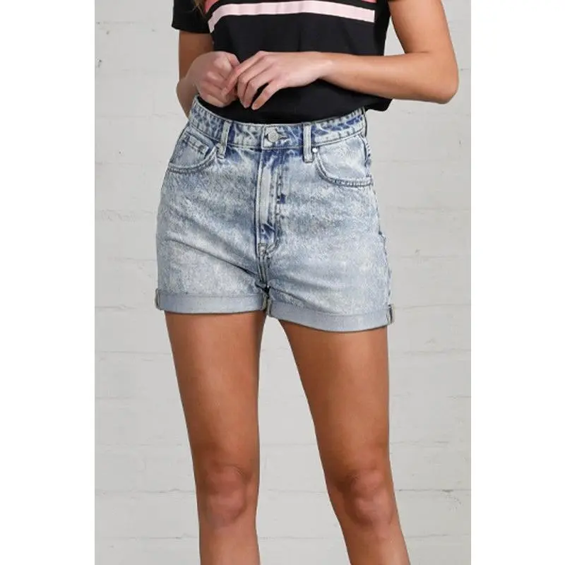 Super High Rise Mom Shorts