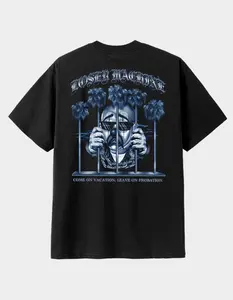 LOSER MACHINE Palm Tree Prison Mens Heavyweight Tee