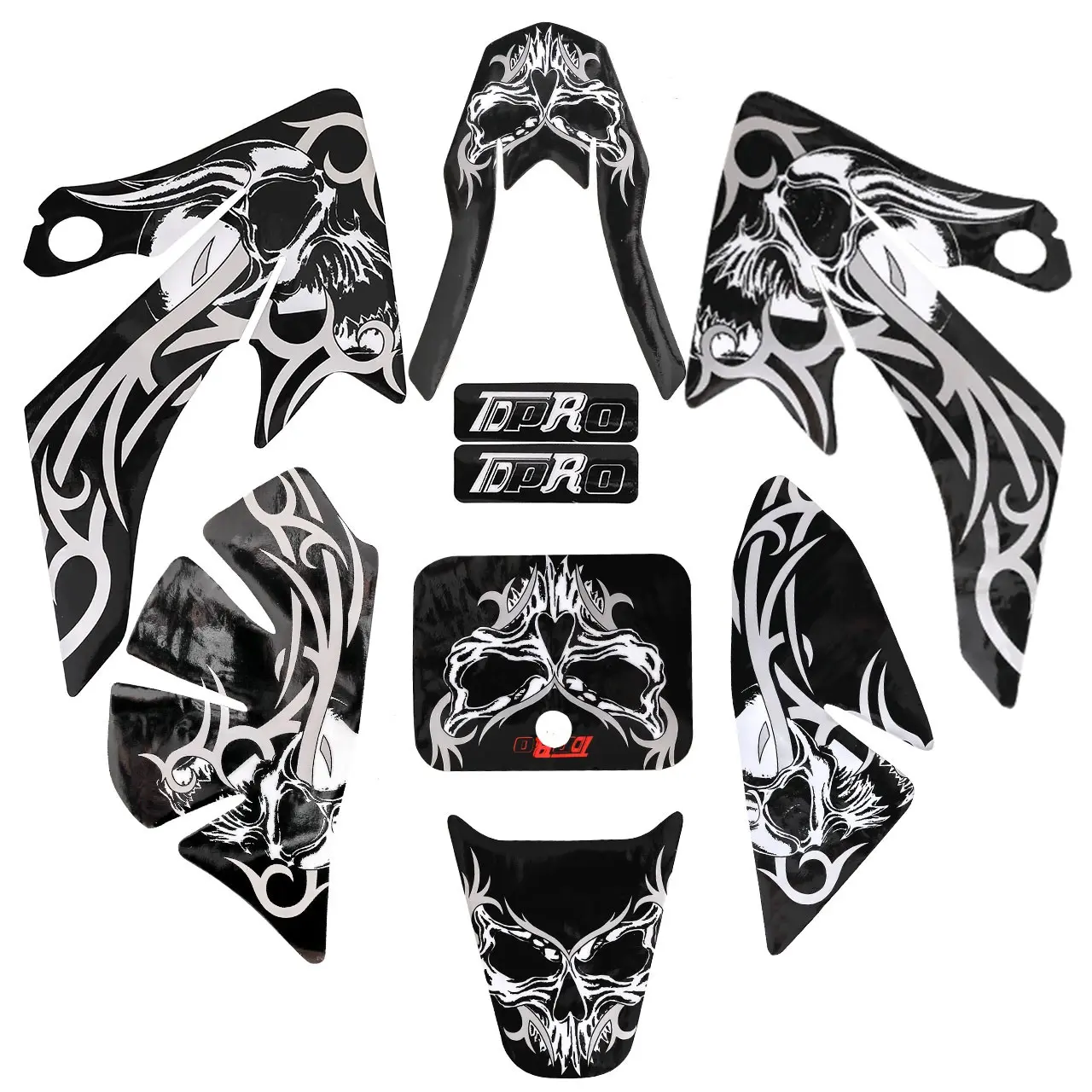 Decals Stickers Graphics Kit for Honda CRF50 XR50 Coolster 70cc 110cc 125cc Pitbike