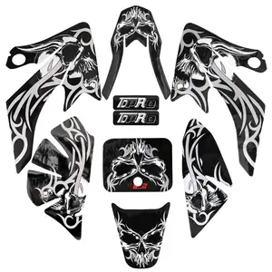 Decals Stickers Graphics Kit for Honda CRF50 XR50 Coolster 70cc 110cc 125cc Pitbike