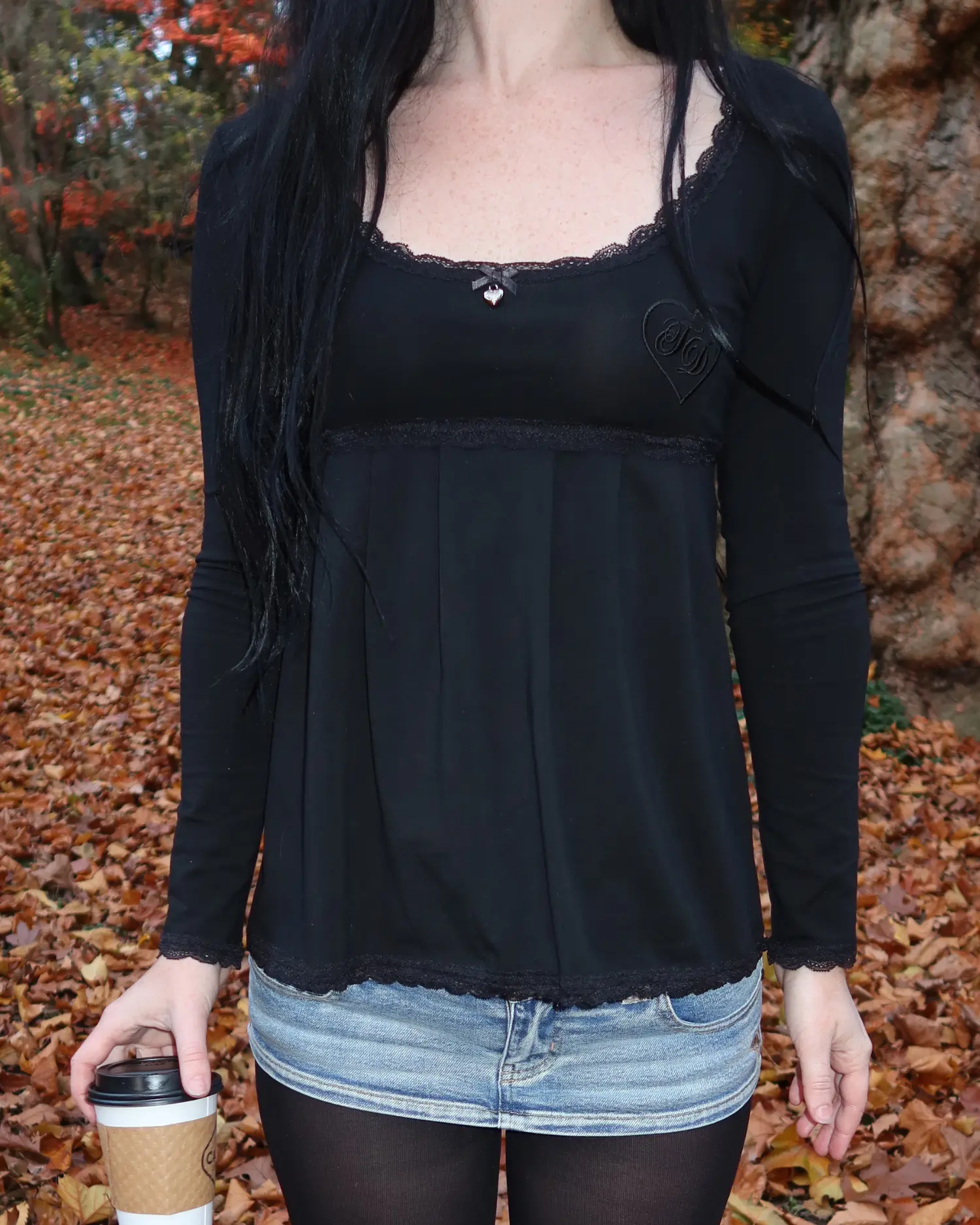 Black Babydoll Top - TikTok Shop
