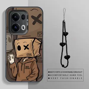 OPPO RENO 13 PRO 5G Headset boy with bracelet combination outfit phone Case For OPPO RENO 13 PRO 5G with PET Shock proof design perfect for popular