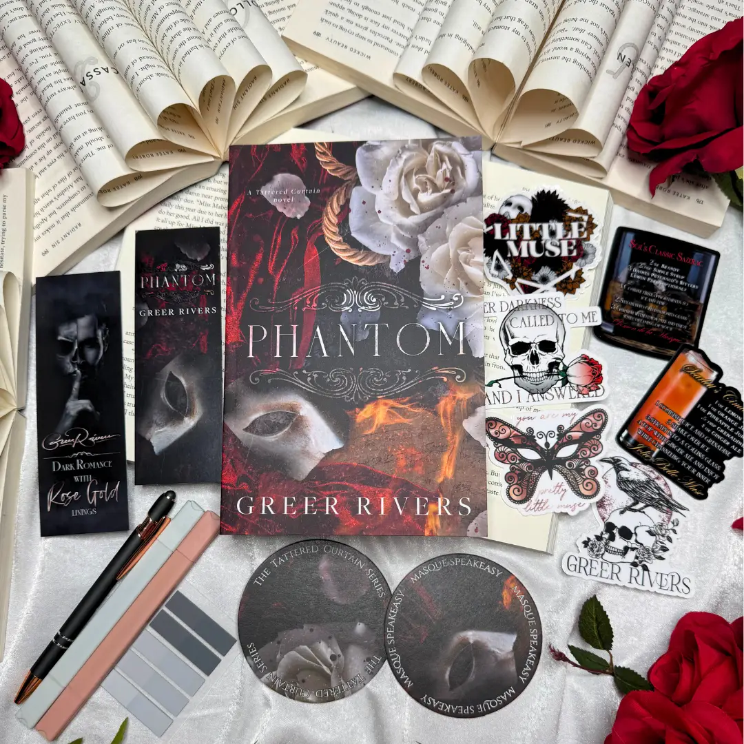 Phantom by Greer Rivers Spicy Dark Romance Box Magnets, Stickers, Pens, and More - Paperback Edition