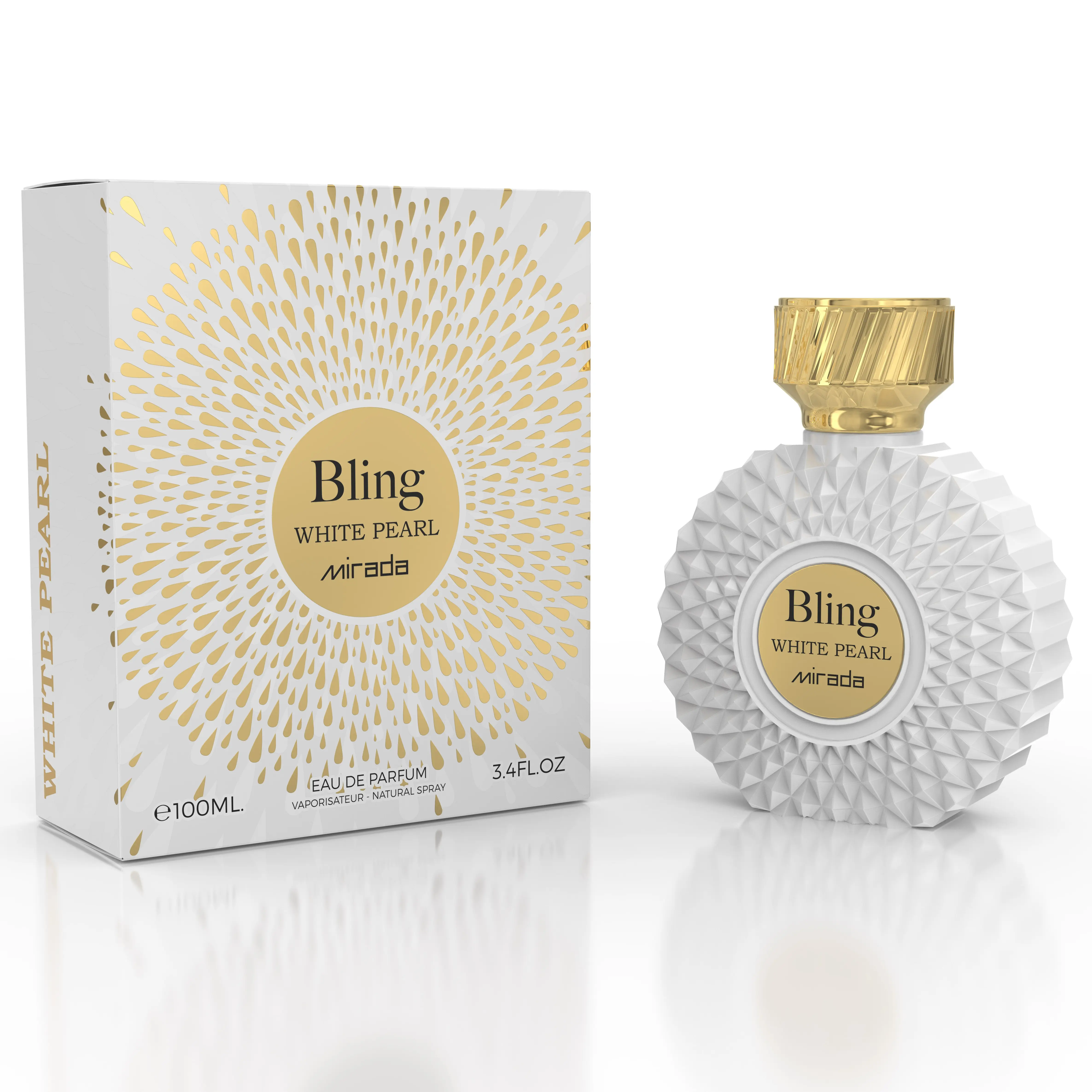 Mirada Bling White Pearl EDP For Women 3.4FL.OZ 100ML