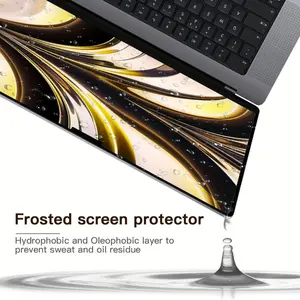 2pcs Laptop Screen Protector Anti Glare PET Flexible Film for MacBook Air 13.6 Inch 2025 2024 2022 M4 M3 M2 A2681 A3113 A3240