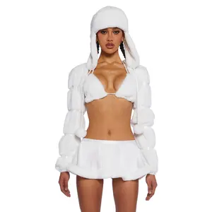 Abominable Doll Costume Set - White