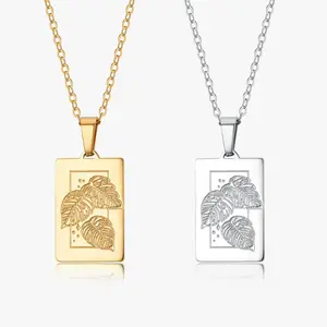Monstera Necklace (Nature’s Divinity Collection) Monstera Necklace (Nature’s Divinity Collection)