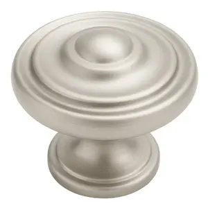 Cosmas 6821SN Satin Nickel Ring Cabinet Knob