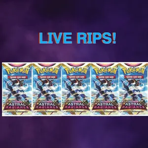 LIVE - (5) Astral Radiance Booster Pack