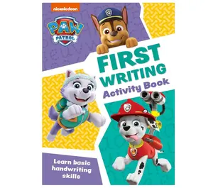 Paw Patrol First Writing Activity Book: Get ready for school with Paw Patrol Paperback – May 13, 2021