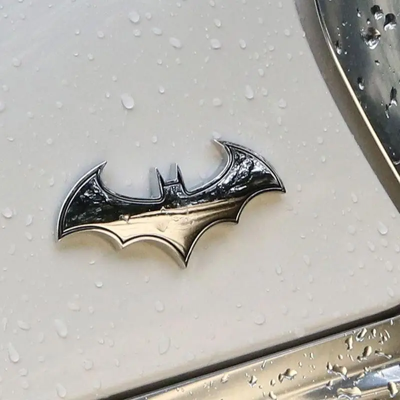 3D Design Car Sticker, Decorative Bat Sticker Car Badge, Car Exterior Decoration Accessories for Car Body Window Bumper, Car Accessories, Men Gifts, G