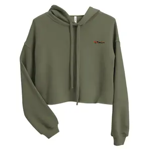 F1 McLaren Car Fan Cropped Hoodie