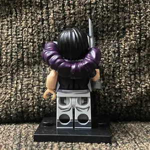 BLOCKHEADSHOP Anime Jujutsu Show Collectible Figure Toy Custom Miniature Action Figure for Displays 1.6 Inch ABS Plastic TV Movie Character Set with Accessories Compact Ensuring Box Figurine