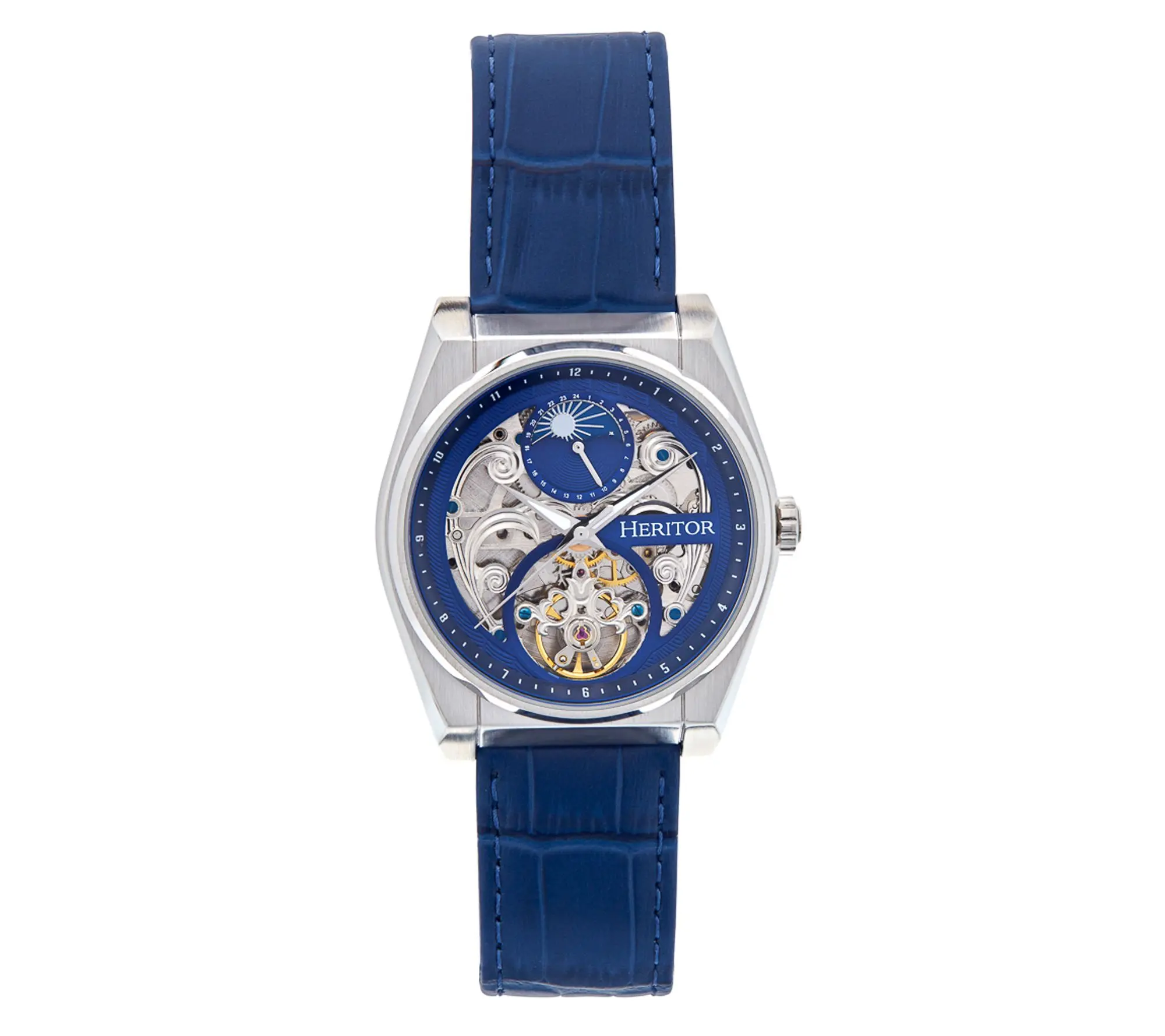 Heritor Automatic Men's Daxton Leather Band Watch Heritor Automatic Men's Daxton Leather Band Watch