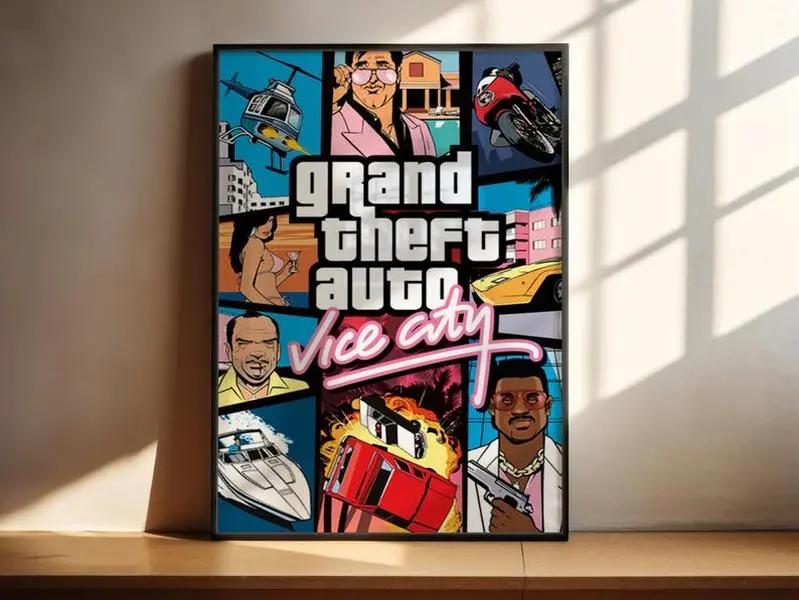Video Game Wall Art | Gamer Wall Decor | Video Game Print Gift | Matte Poster Joane