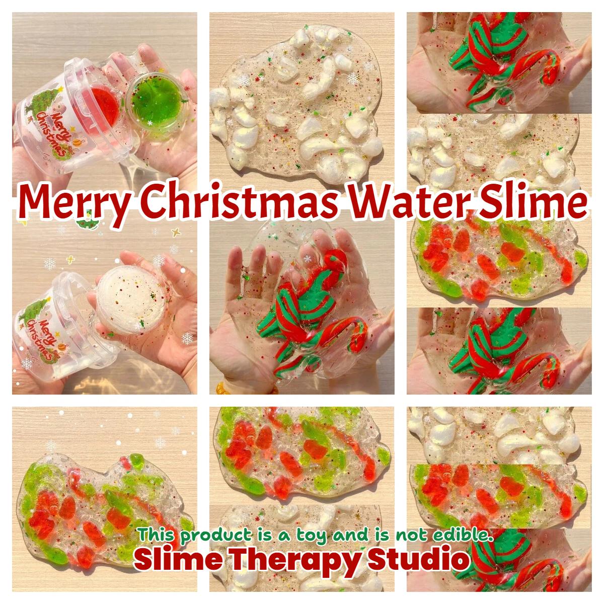 Water Slime — Color-Mixing, Fascia-like Texture | Halloween Organs, Alien Creatures, Tulips, Christmas Themes, Yarn Balls, Juice Series | Premium Scent | Fascia-like Texture | Whimsical Stress-Relief Toy | ASMR, Stress Relief, Fidget Toy, Best-Selling