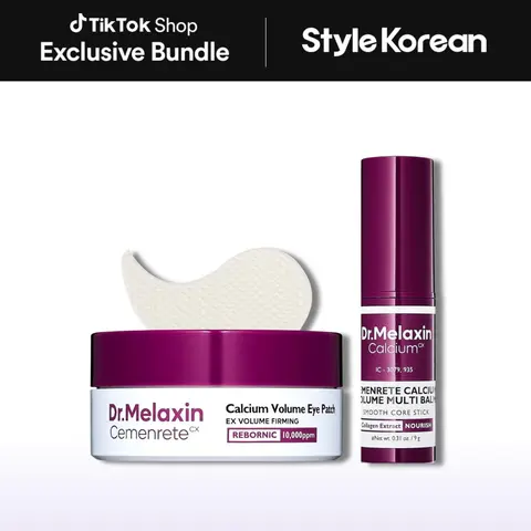 [Dr.Melaxin] Cemenrete Calcium + Eye Patch 60ea Korean Skin Care  Wrinkle Set