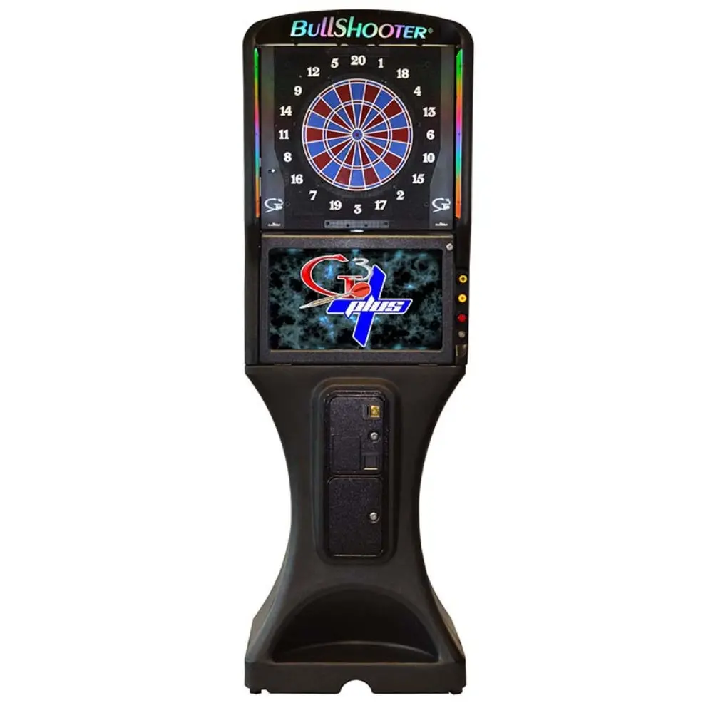Arachnid Galaxy 3 Plus MS1000 Commercial Electronic Dart Machine | 19" LCD, LED Target, Online Play